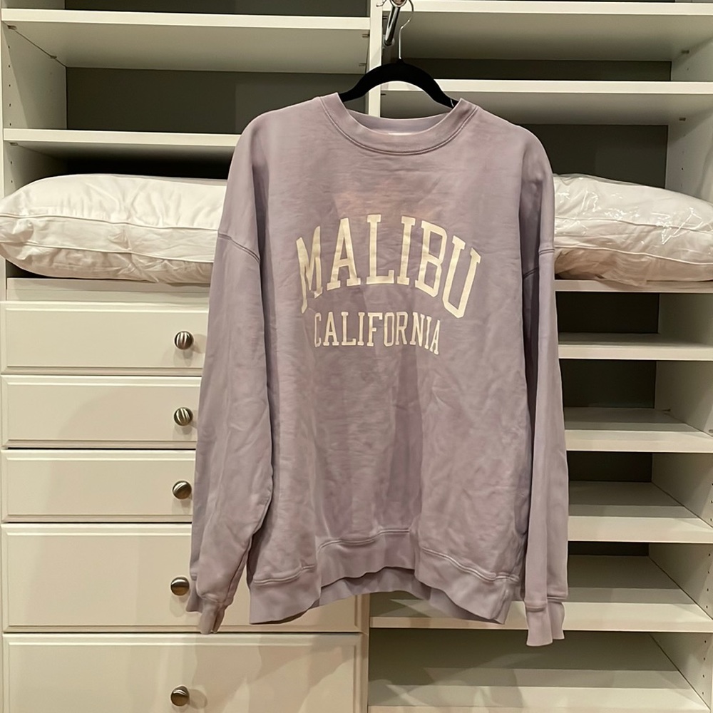 Pacsun blue Malibu California crewneck